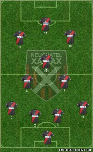 Neuchâtel Xamax FC Formation 2011