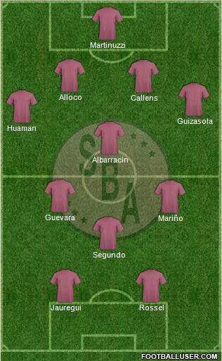 C Sport Boys A Formation 2011
