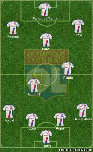Olympique Lyonnais Formation 2011