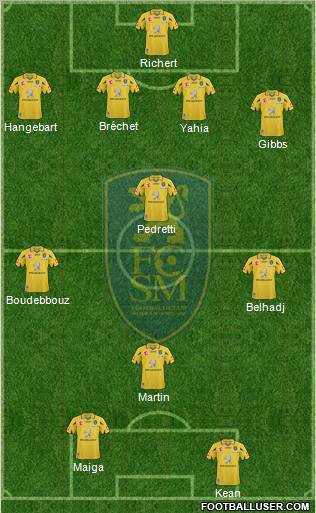 FC Sochaux-Montbéliard Formation 2011