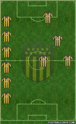 Club Atlético Peñarol Formation 2011