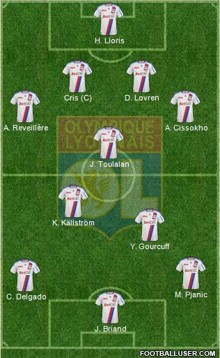 Olympique Lyonnais Formation 2011