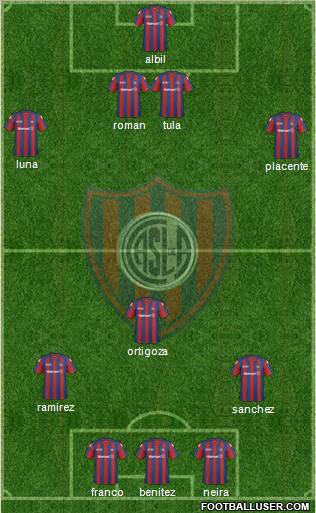 San Lorenzo de Almagro Formation 2011