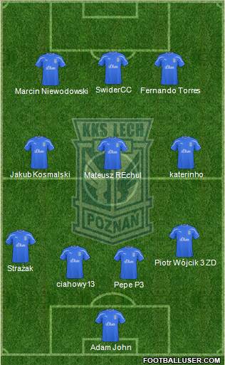 Lech Poznan Formation 2011