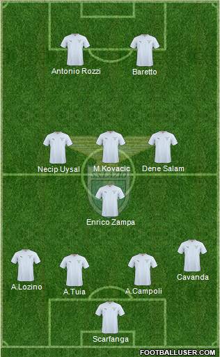 S.S. Lazio Formation 2011