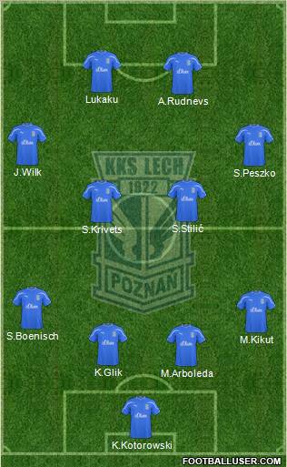 Lech Poznan Formation 2011