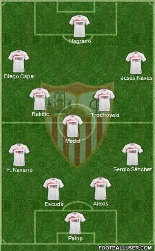 Sevilla F.C., S.A.D. Formation 2011