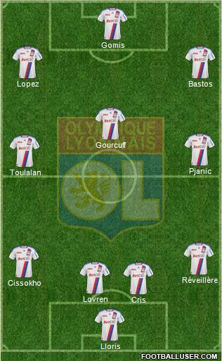 Olympique Lyonnais Formation 2011