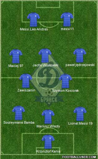 Dinamo Bryansk Formation 2011
