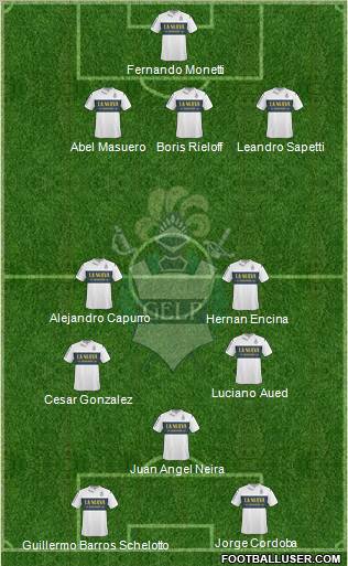 Gimnasia y Esgrima de La Plata Formation 2011
