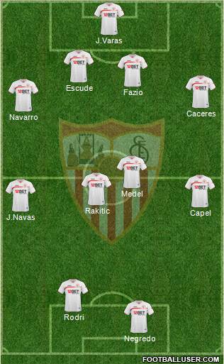 Sevilla F.C., S.A.D. Formation 2011