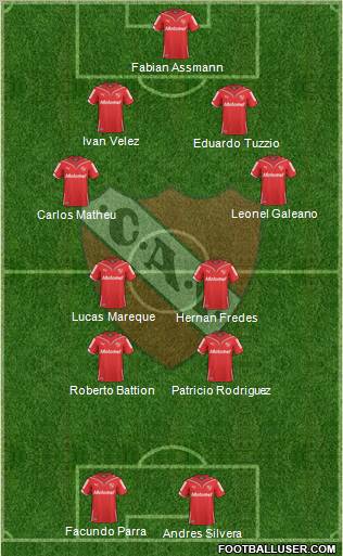 Independiente Formation 2011