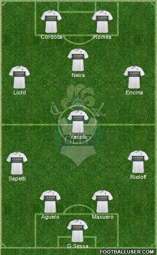 Gimnasia y Esgrima de La Plata Formation 2011