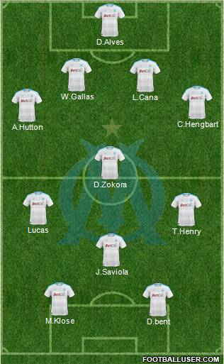 Olympique de Marseille Formation 2011