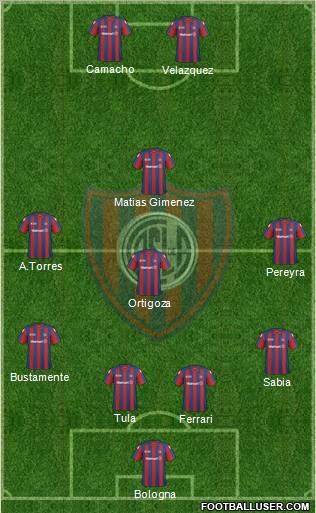 San Lorenzo de Almagro Formation 2011