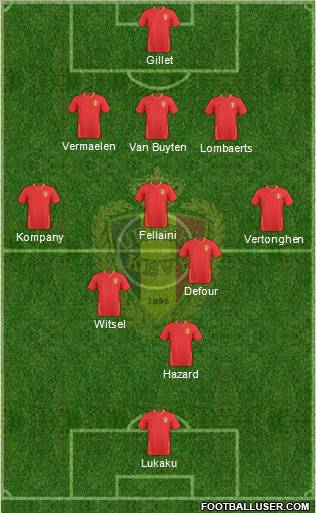 Belgium Formation 2011