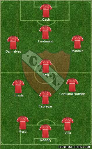 Independiente Formation 2011