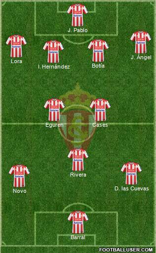 Real Sporting S.A.D. Formation 2011