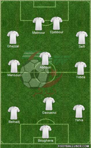 Algeria Formation 2011