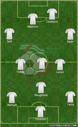 Algeria Formation 2011