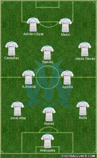 Olympique de Marseille Formation 2011
