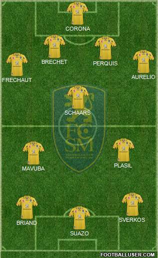 FC Sochaux-Montbéliard Formation 2011