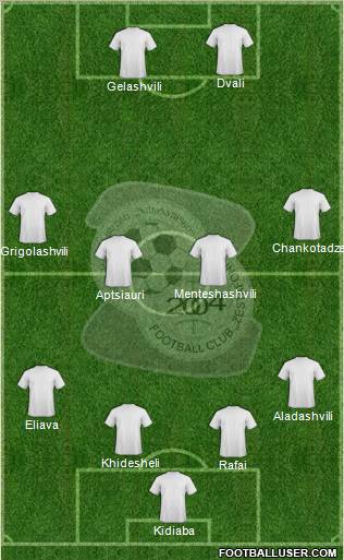 FC Zestafoni Formation 2011