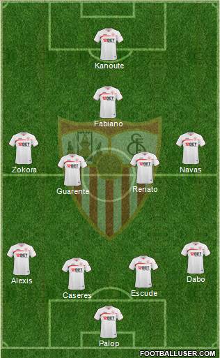 Sevilla F.C., S.A.D. Formation 2011