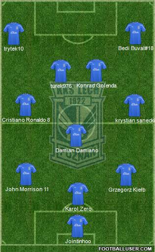 Lech Poznan Formation 2011