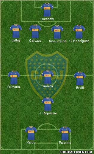 Boca Juniors Formation 2011