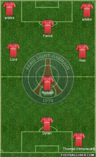 Paris Saint-Germain Formation 2011
