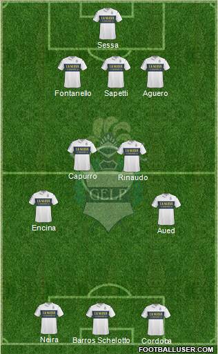 Gimnasia y Esgrima de La Plata Formation 2011
