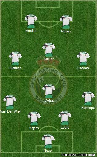 R. Racing Club S.A.D. Formation 2011