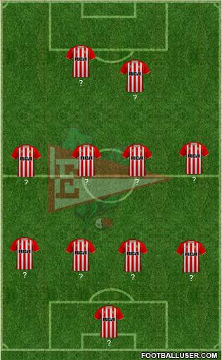 Estudiantes de La Plata Formation 2011