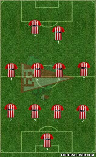 Estudiantes de La Plata football formation