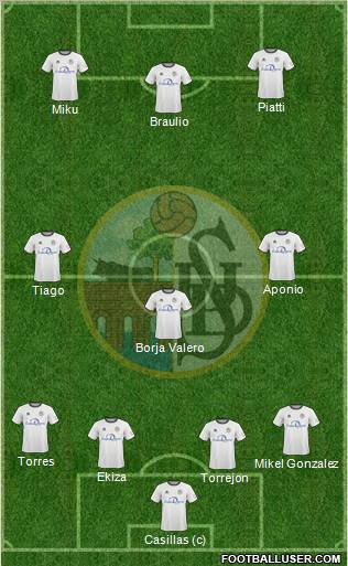 U.D. Salamanca S.A.D. Formation 2011