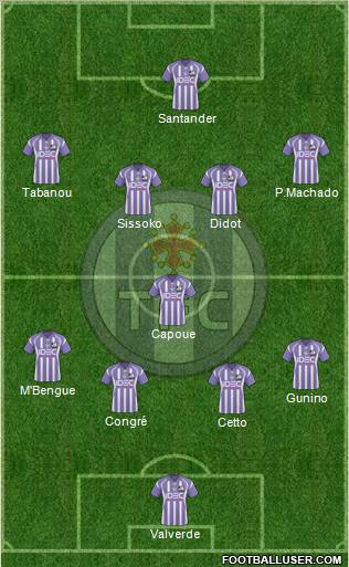 Toulouse Football Club Formation 2011