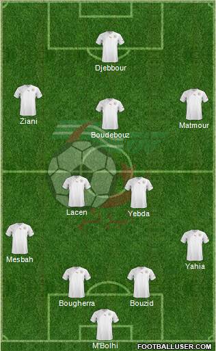 Algeria Formation 2011