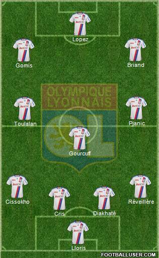 Olympique Lyonnais Formation 2011