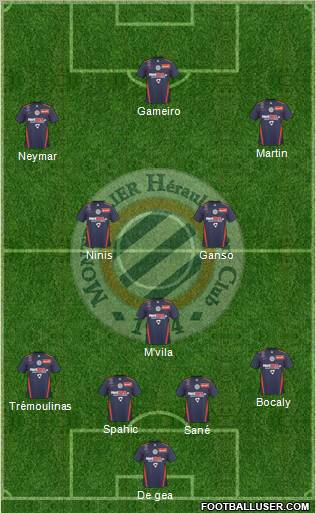 Montpellier Hérault Sport Club Formation 2011