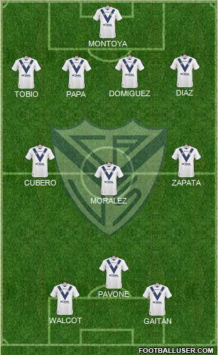 Vélez Sarsfield Formation 2011