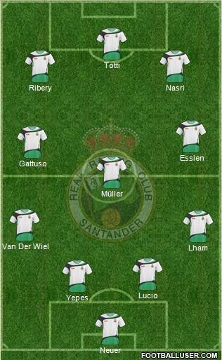 R. Racing Club S.A.D. Formation 2011