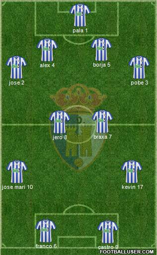S.D. Ponferradina Formation 2011