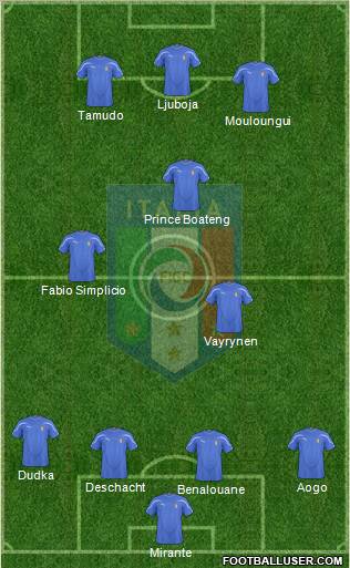 Italy Formation 2011
