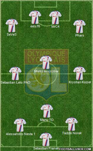 Olympique Lyonnais Formation 2011