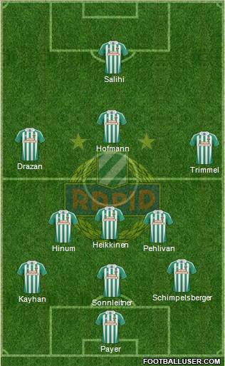 SK Rapid Wien Formation 2011