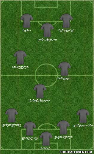 Pro Evolution Soccer Team Formation 2011