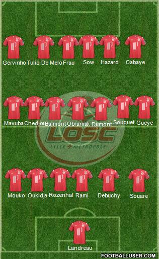 LOSC Lille Métropole Formation 2011