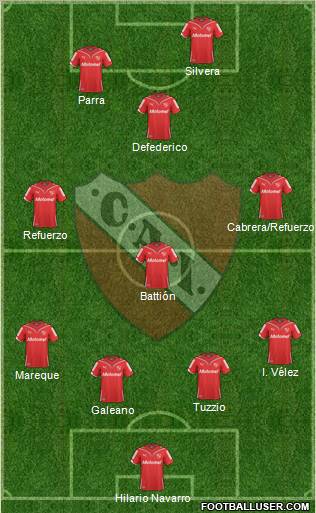 Independiente Formation 2011