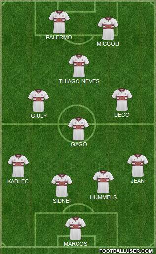 Northampton Town Formation 2011